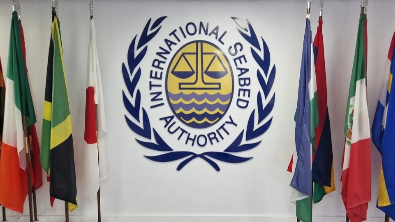 International Seabed Authority emblem with member state flags